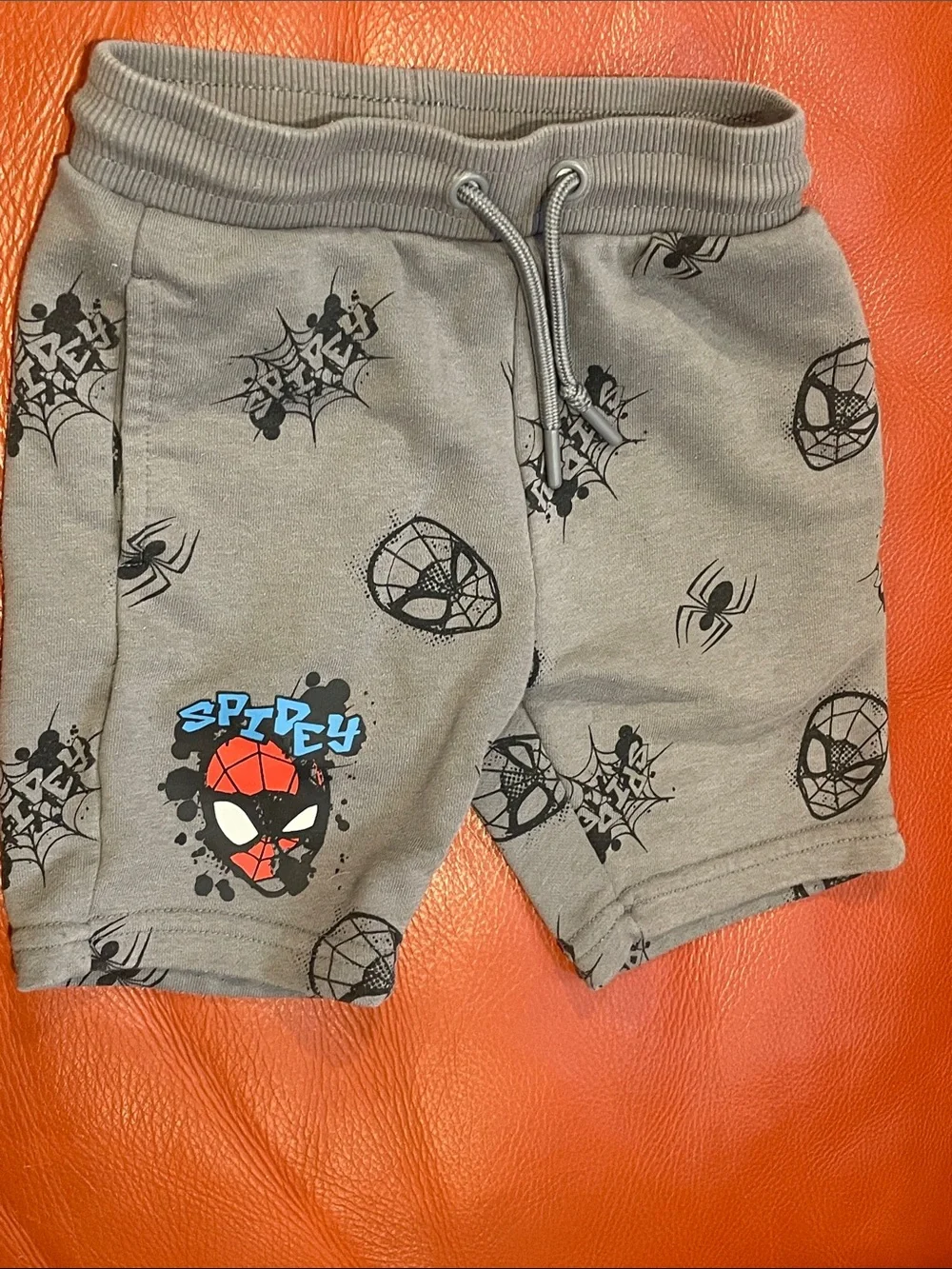 Red Spider-Man Kids Tee with 2 Matching Shorts bundle Set